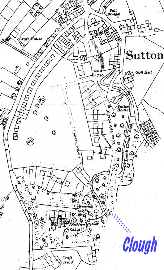 Sutton Hall location map