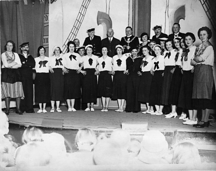 Concert at Sutton Baptist Church 1934.