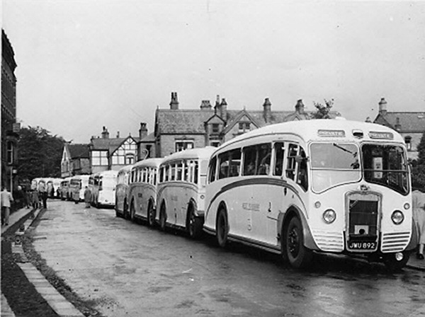 Glusburn Mills outing 1952