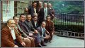 Group of men outside the King's Arms c1978