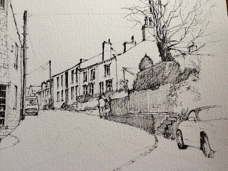 High Street sketch