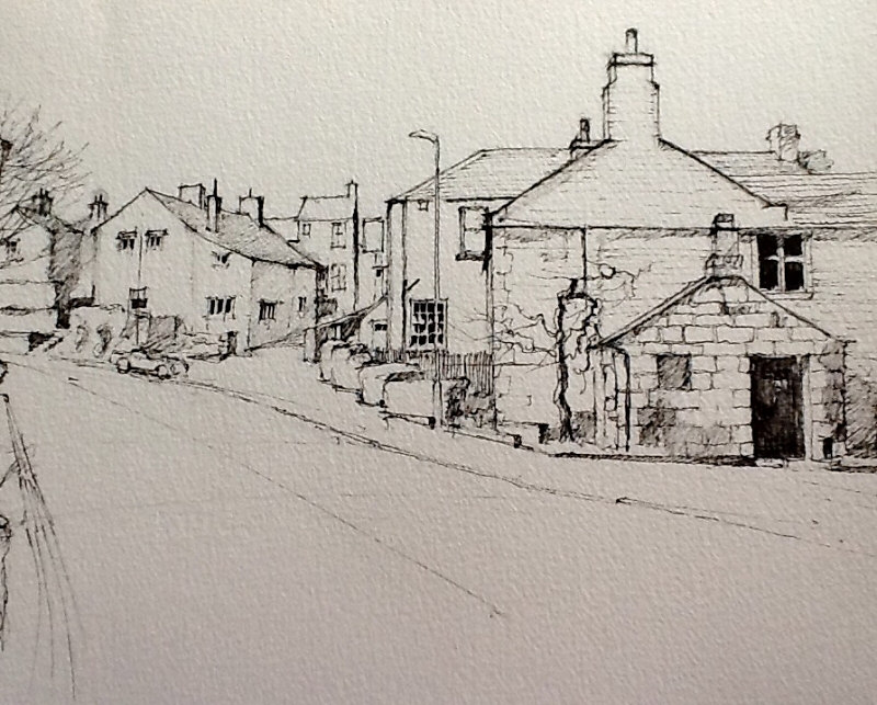 High Street sketch