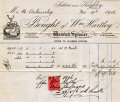 Hartley's Mill Receipt 1907