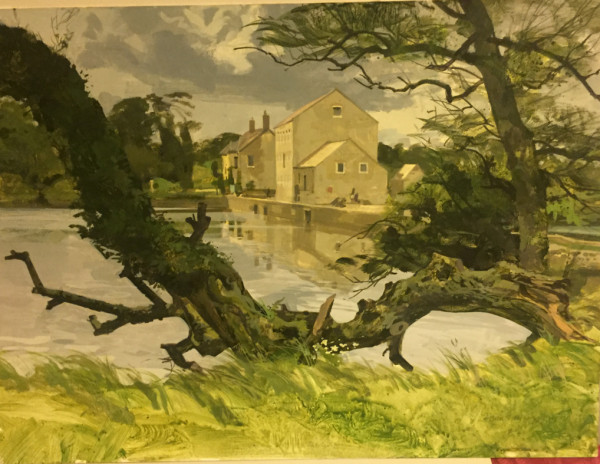 Allan Laycock painting