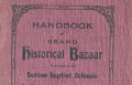 Baptist Chapel Bicentenary Bazaar 1911