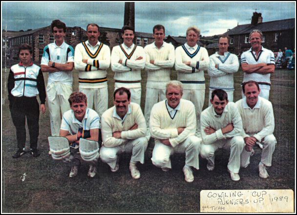 Cowling Cup Runners Up 1989 2nd Team